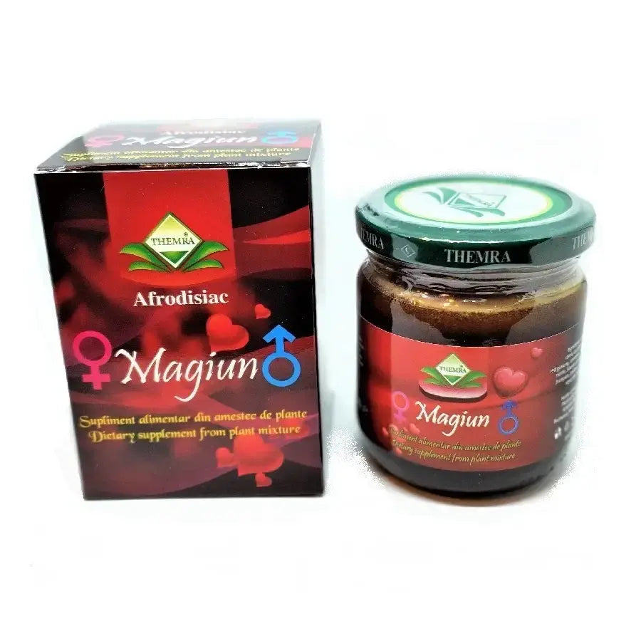Magiun afrodisiaco 240 g + Afrodisiaco Magiun 12 buste portatili, Therma