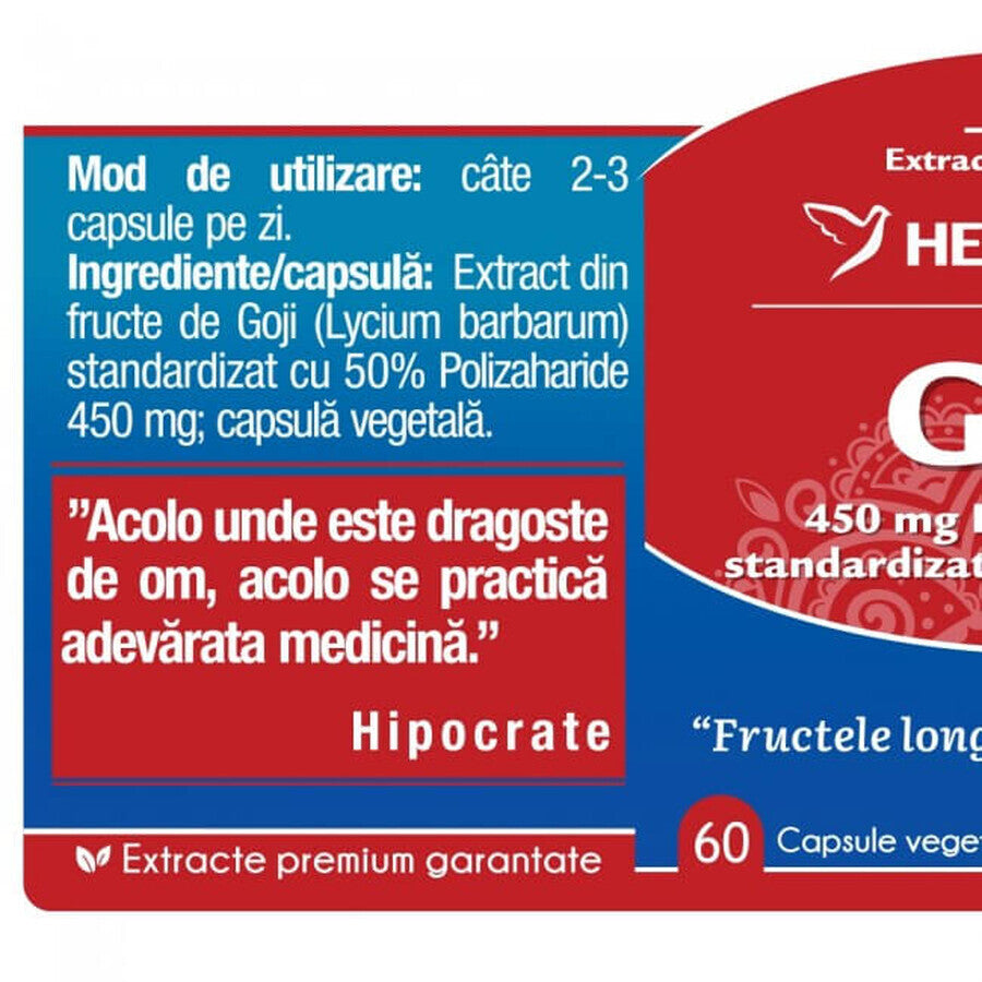 Goji x 60cps, Herbagetica