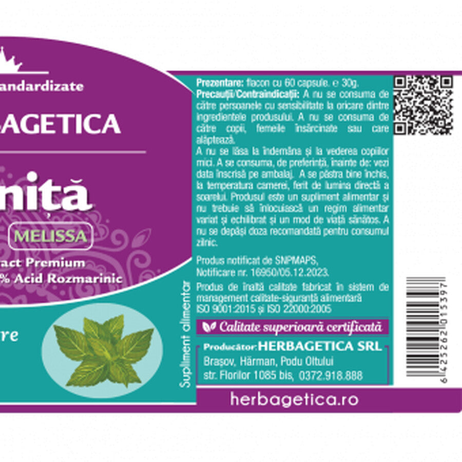 Roinita x 60cp, Herbagetica