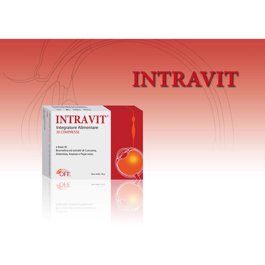 Intravit, 4 x 30 compresse, Dimagrimento, drenaggio, microcircolo