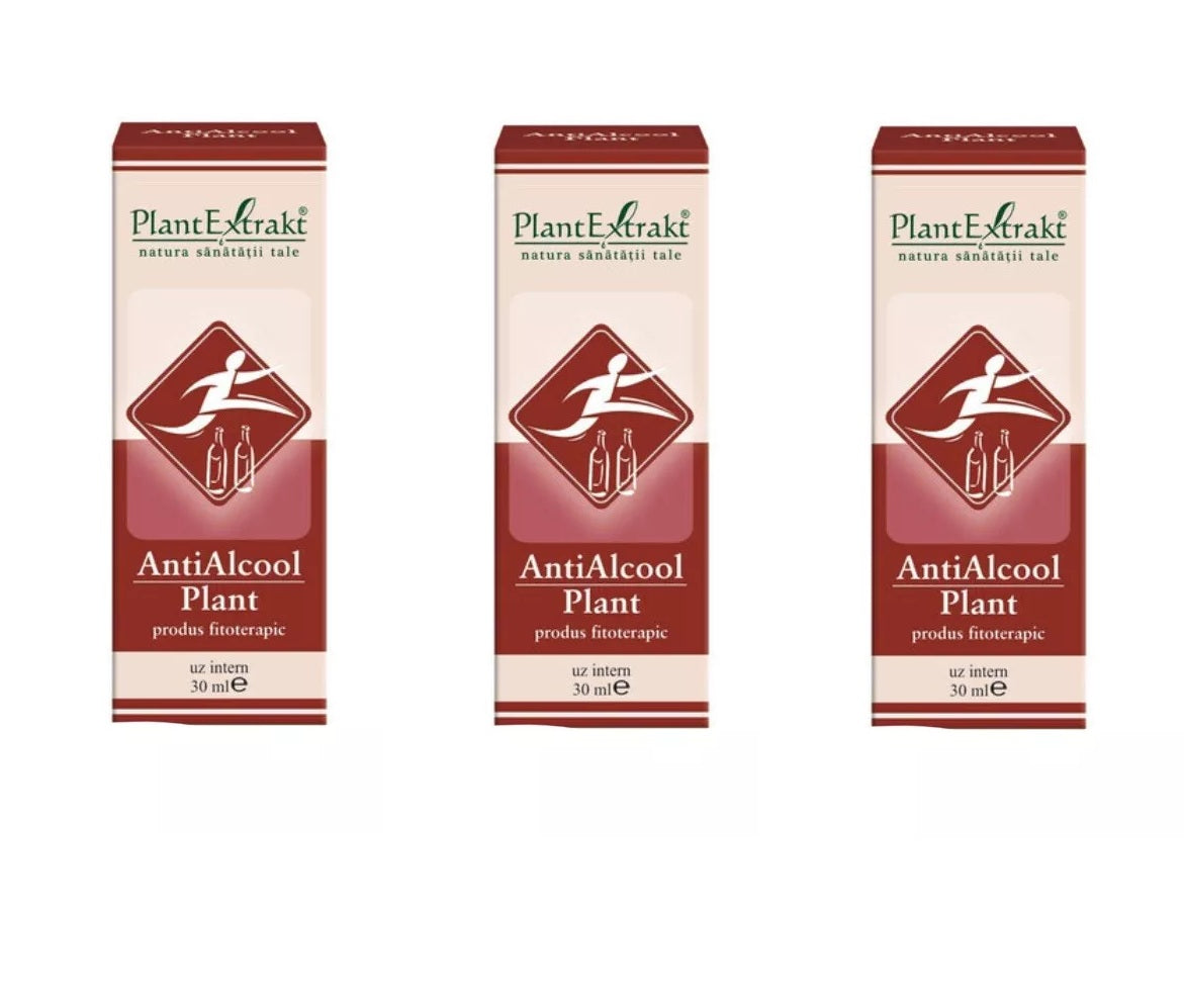 Antialcool Plant, 30 ml, Plant Extrakt-Fitoterapeutico efficace contro dipendenza da alcool