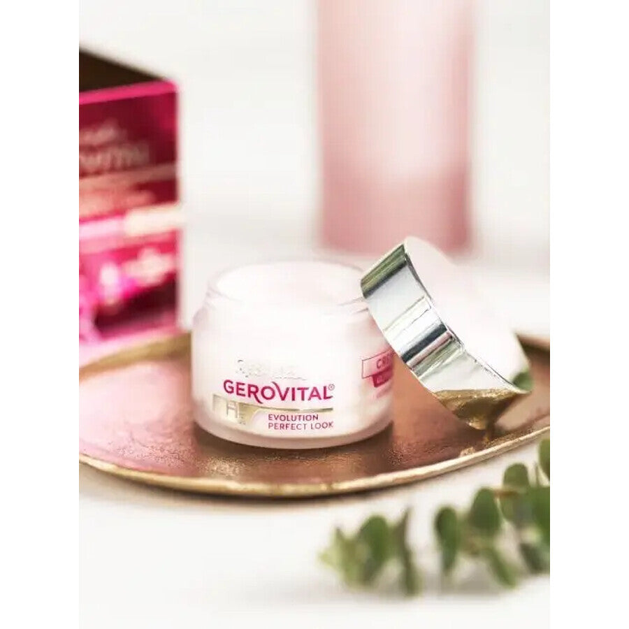Crema Ultra-Attiva e Luminosità, Gerovital H3 Evolution Perfect Look, 50 ml, Farmec