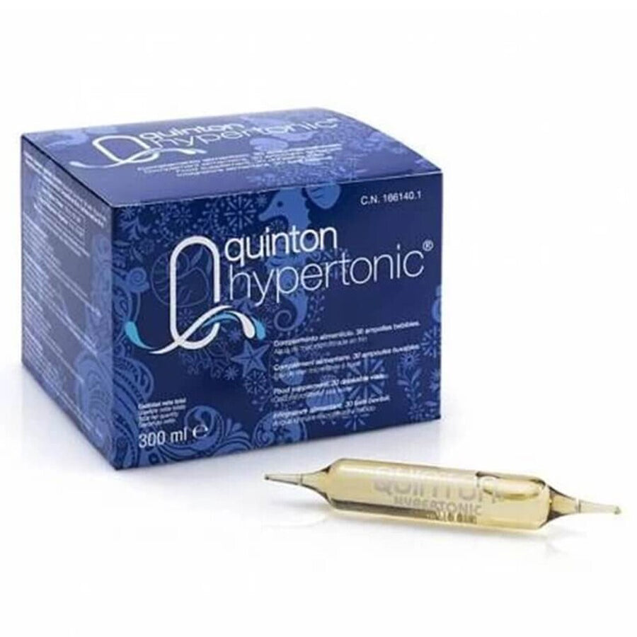 Acqua di mare ipertonica Quinton Plasma, 30 fiale x 10 ml, Quinton Laboratories