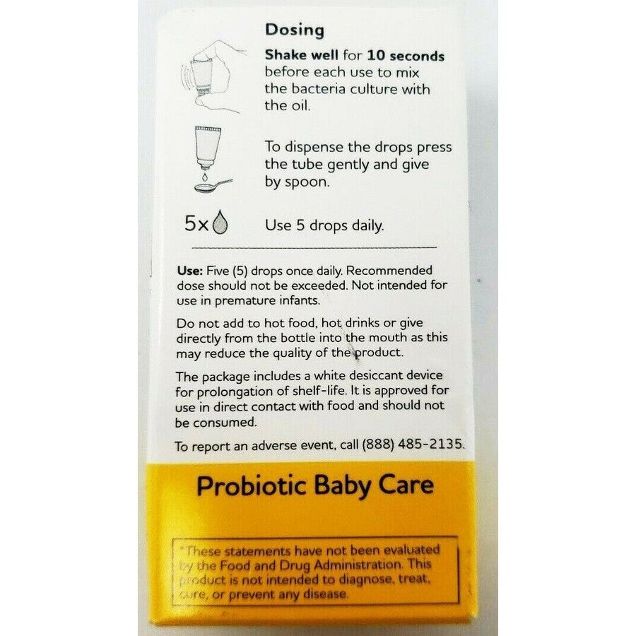 Gocce probiotiche bambini Protectis, 10 ml, BioGaia 100% naturale in caso colite dolori flora intestinale