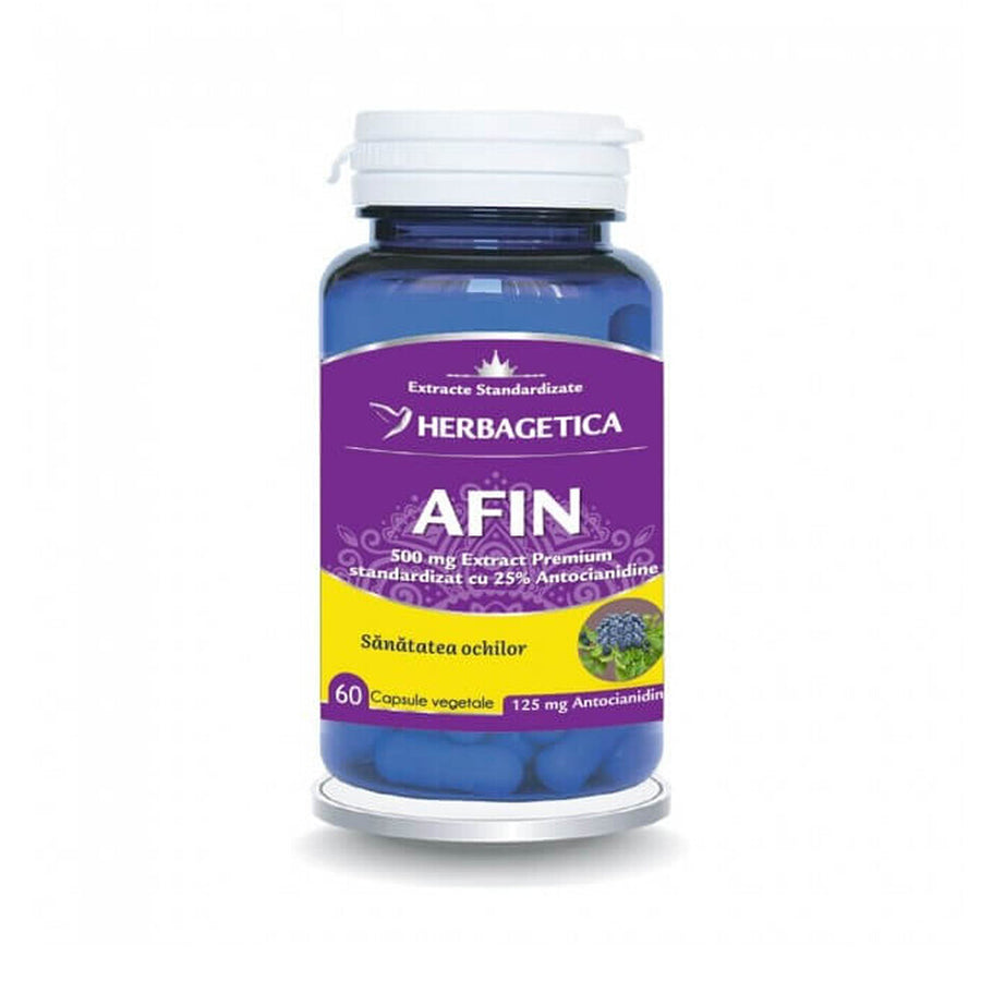 Vitamine al mirtillo x 60 cps Herbagetica