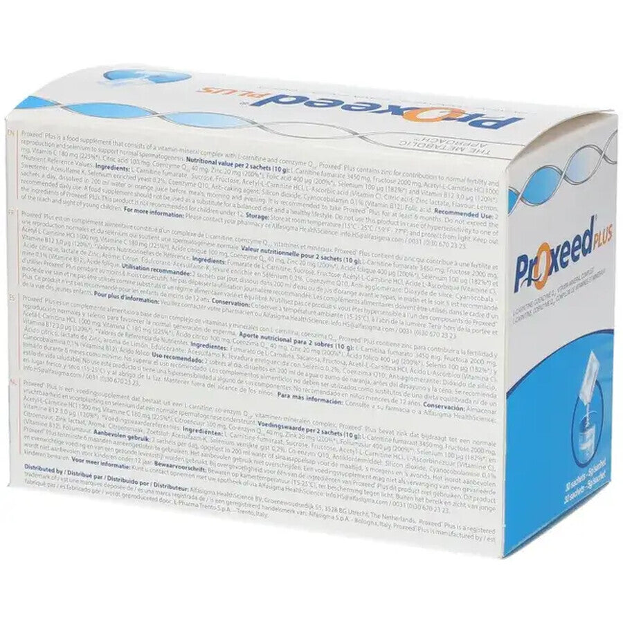 Proxeed Plus, 30 bustine, Alfasigma-Tonicità sessuale