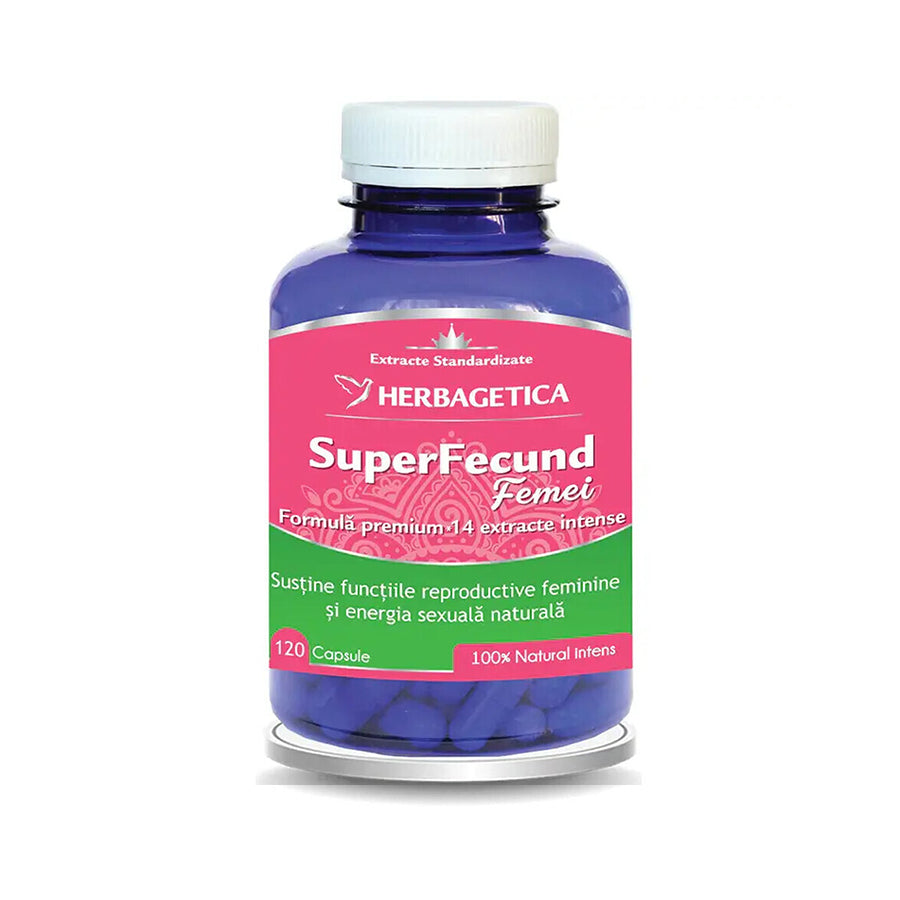 SuperFercund Donna, 120 capsule Herbagetica