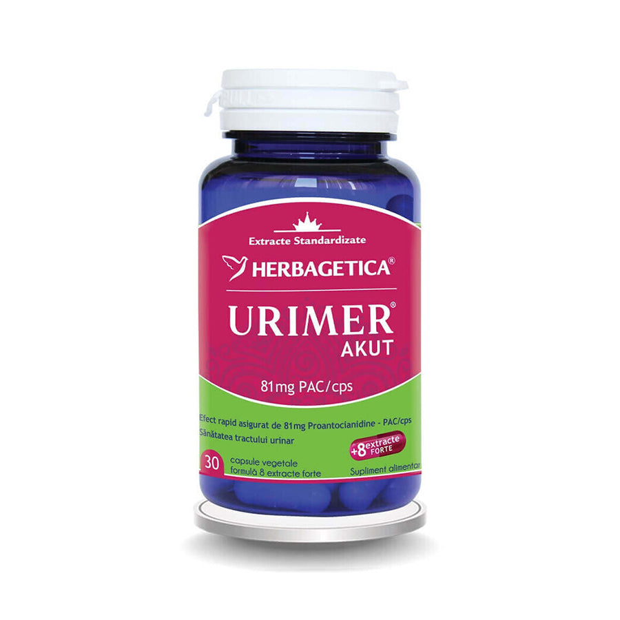 Urimer Akut, 30 capsule, Herbagetica