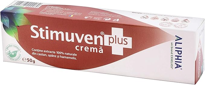 Crema per la cura delle vene varicose anti infiammatorio, 50 gr, Aliphia