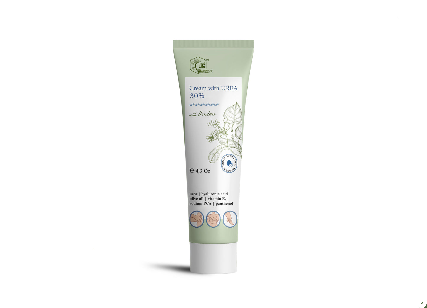 CREMA CON UREA 30% 125ML, NAT LIFE