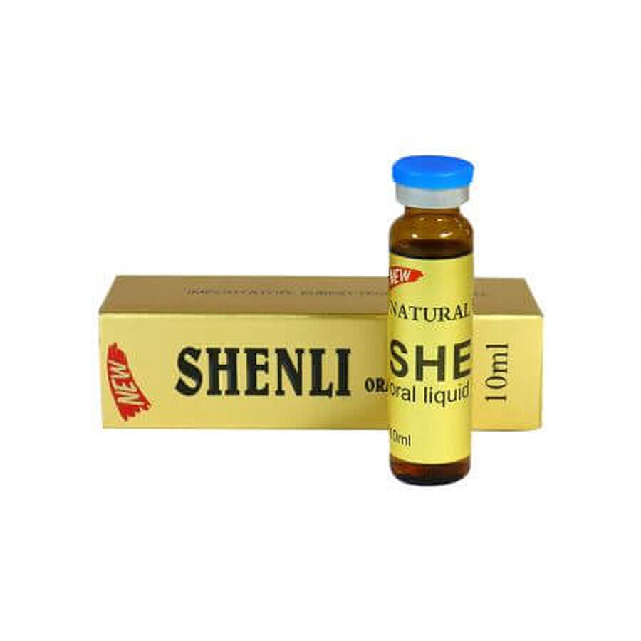 Shenli Oral Liquid Ultra Power - Potente, 6 fiale x 10 ml erbe orientali POTENTE