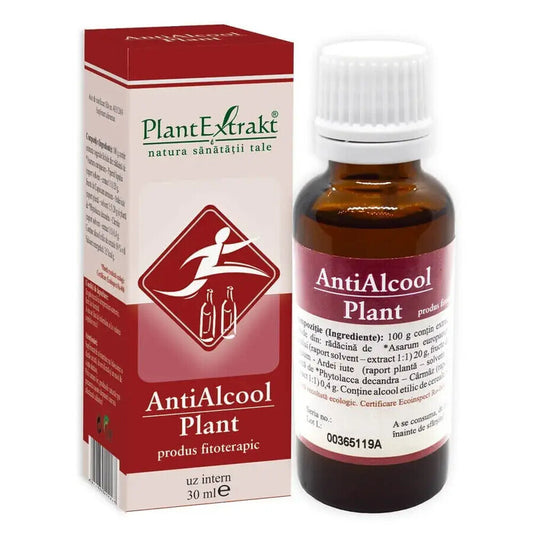 Antialcool Plant, 30 ml, Plant Extrakt-Fitoterapeutico efficace contro dipendenza da alcool