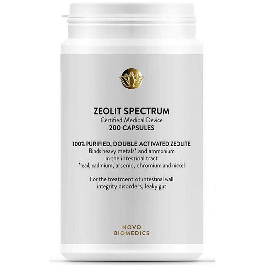 ZEOLITE SPECTRUM, 200 capsule, Elimina Tossine E Metalli Pesanti