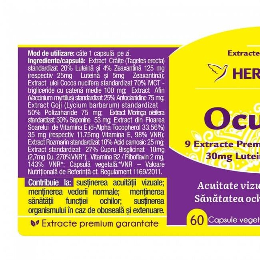 Ocufort Ocu Fort x 60cps, Herbagetica