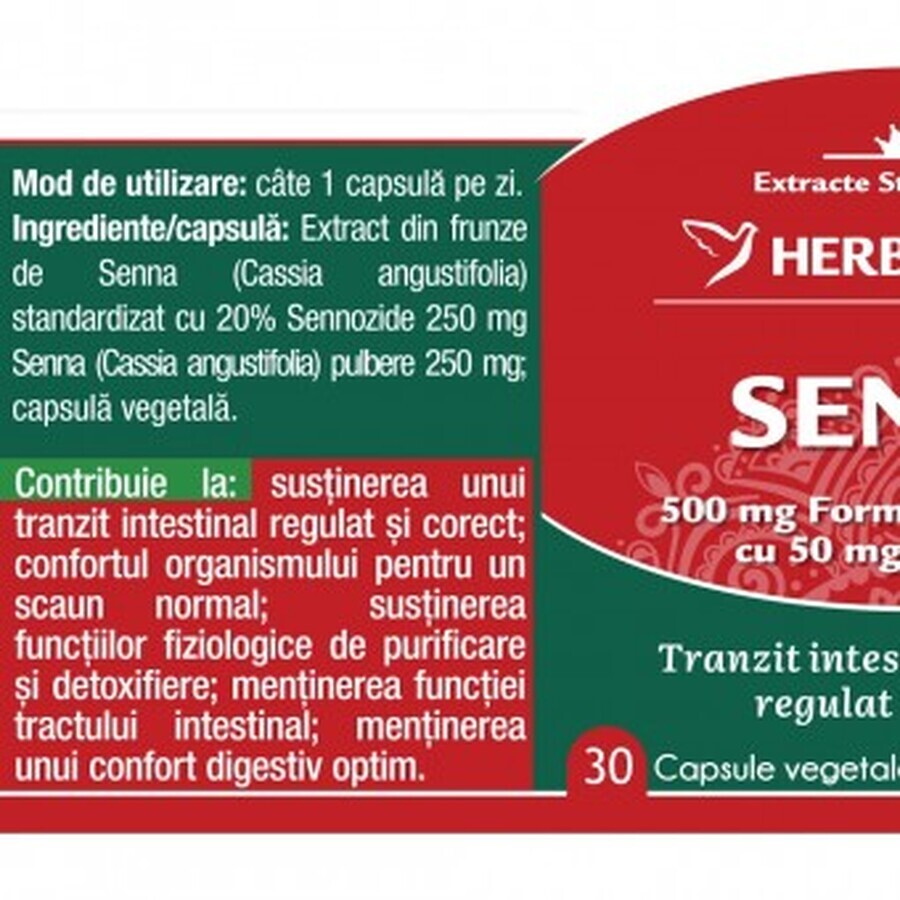 Senna x 60cps, Herbagetica