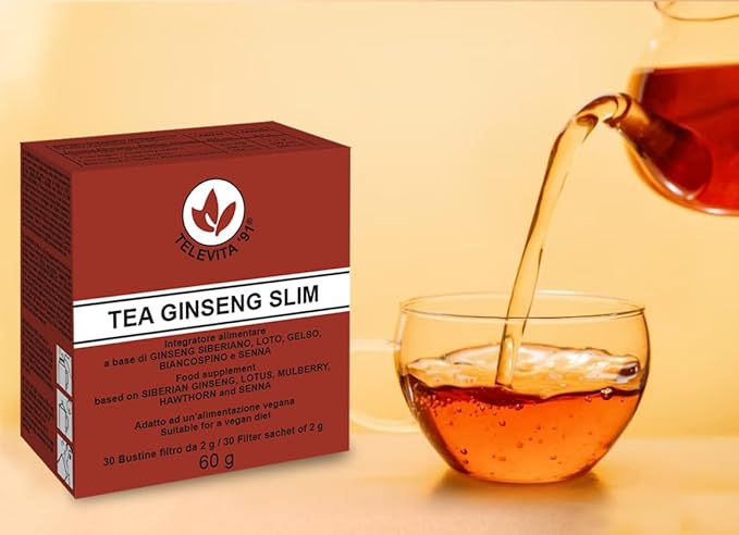 Te Ginseng Siberiano Slim, Televita, 30 bustine