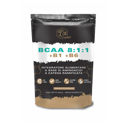 BCAA 8:1:1 + B1 +B6 200 cps