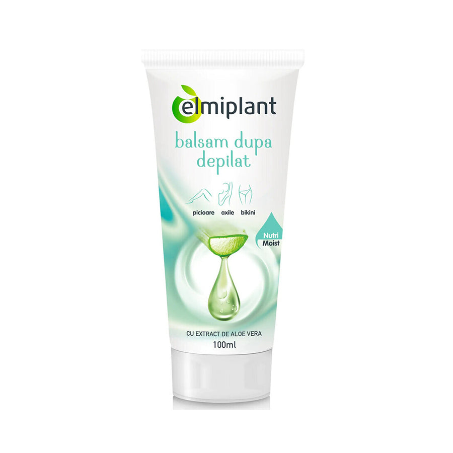 Balsamo dopo la depilazione con proteine dello yogurt e aloe vera, 100 ml, Elmiplant
