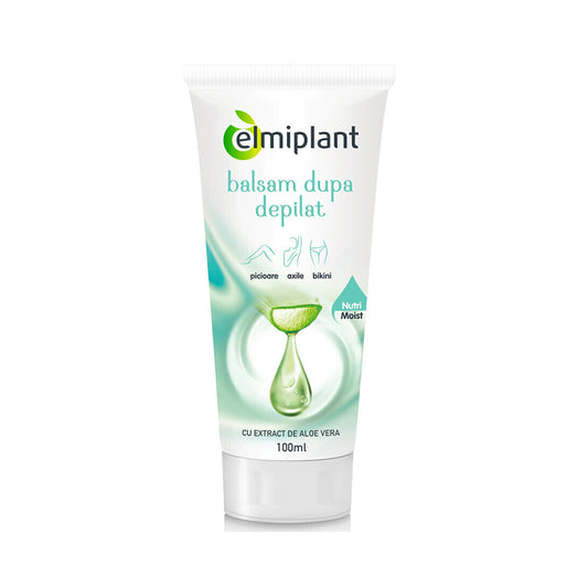 Balsamo dopo la depilazione con proteine dello yogurt e aloe vera, 100 ml, Elmiplant