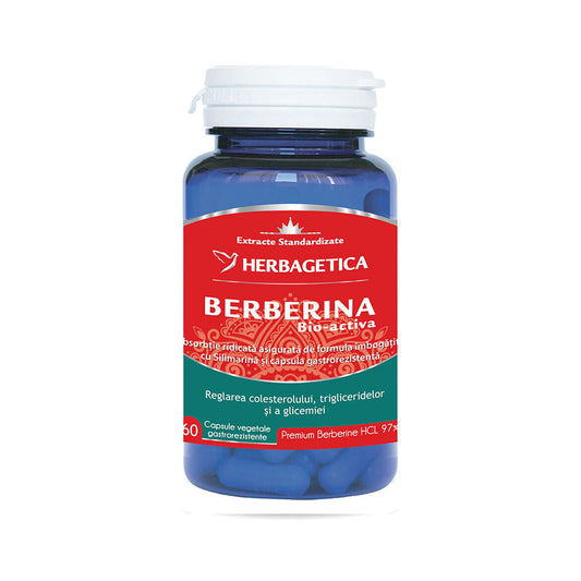 Berberina Bio-attiva, 60 capsule Herbagetica