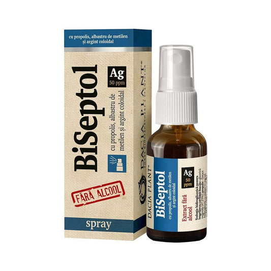 BiSeptol spray, 20 ml, Dacia Plant