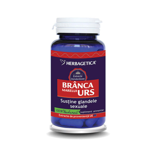 Branca Marelui Urs, 60 capsule Herbagetica