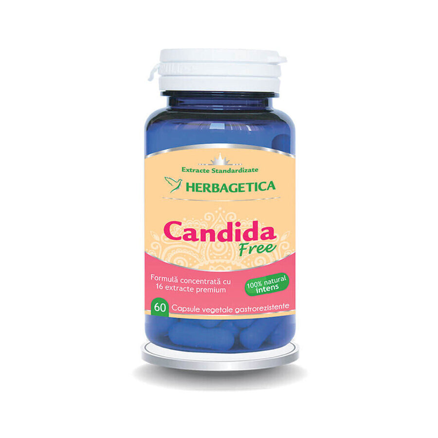 Candida Free, 60 capsule Herbagetica