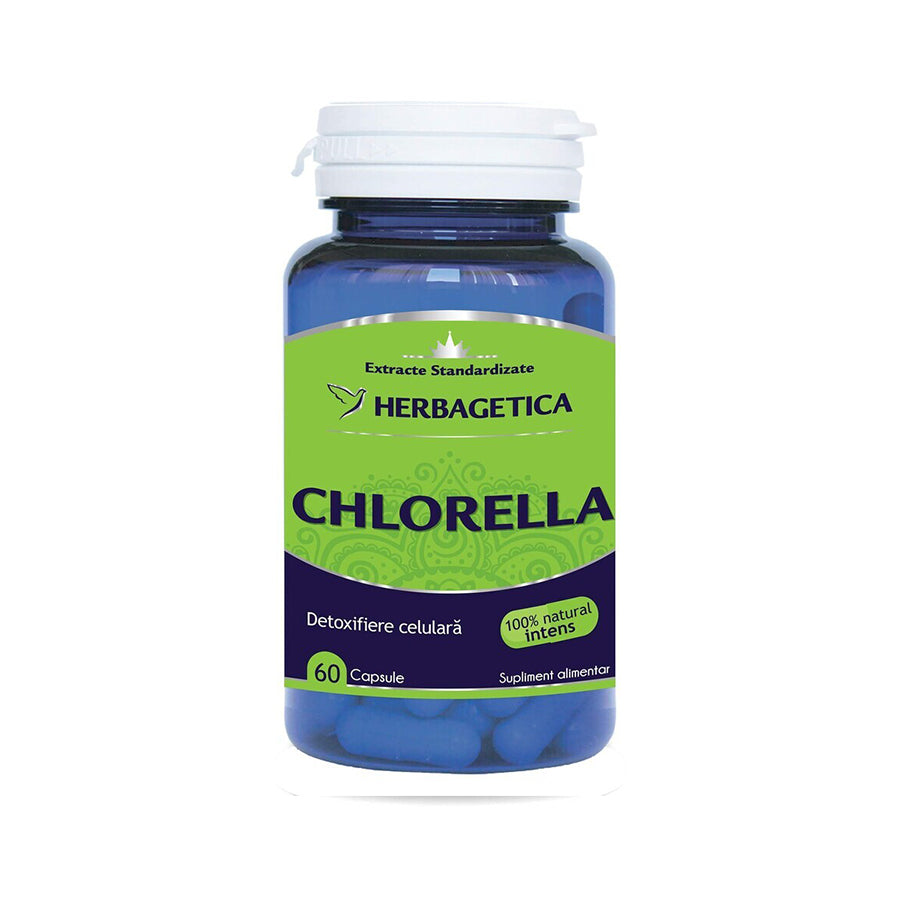 Chlorella, 60 capsule, Herbagetica