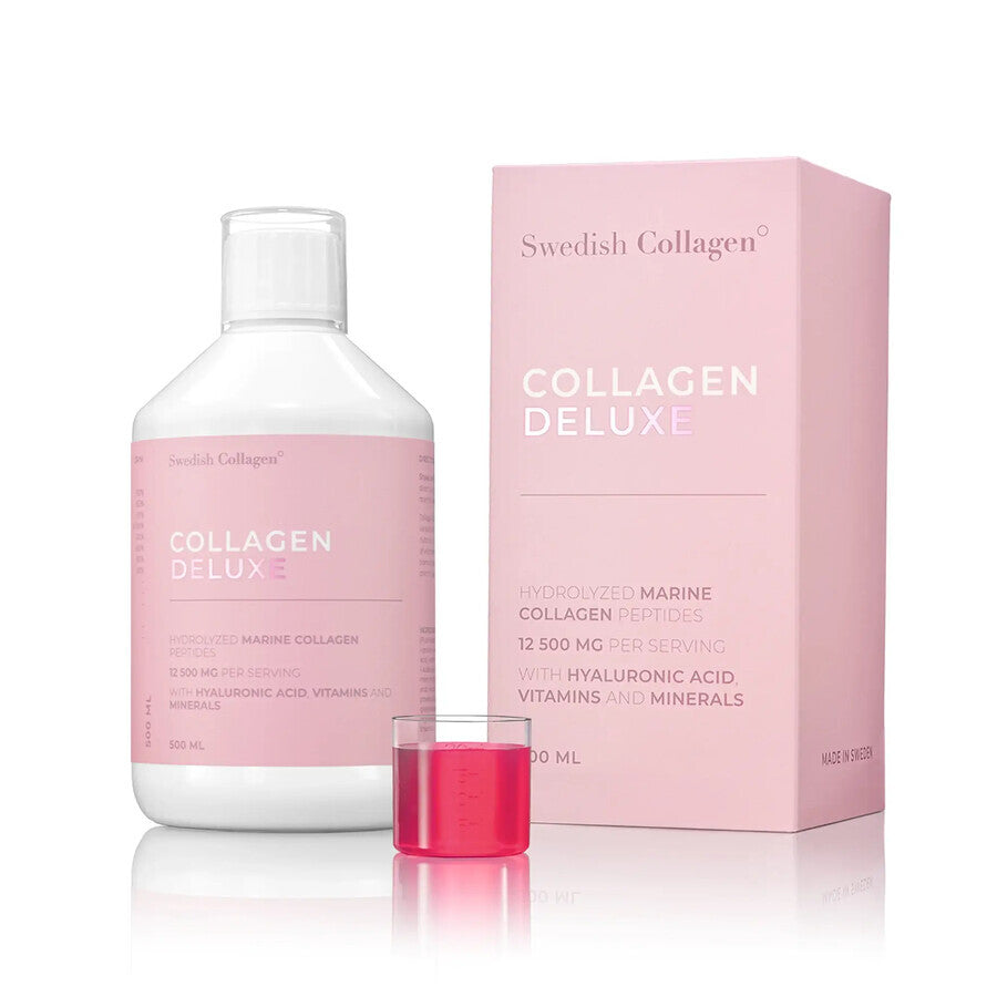 Collagen Deluxe, 500 ml, Swedish Nutra                    collagene marino antietà pelle senza rughe
