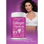 Collagene + Hyaluron al gusto di fragola, 150 g, Zenyth  -            50 porzioni trattamento pelle capelli cartilagini
