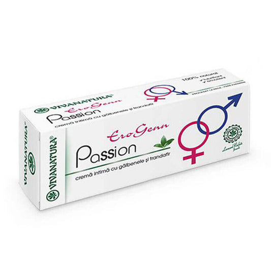 Crema intima con calendule e rose EroGenn, 20 ml, Vivanatura