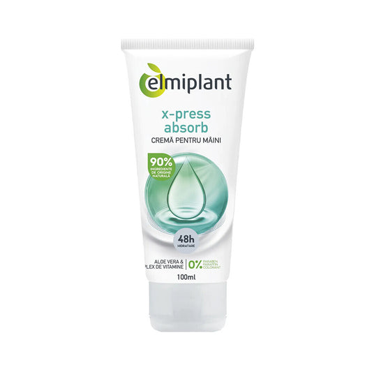 Crema per le mani Xpress Absorb, 100 ml, Elmiplant
