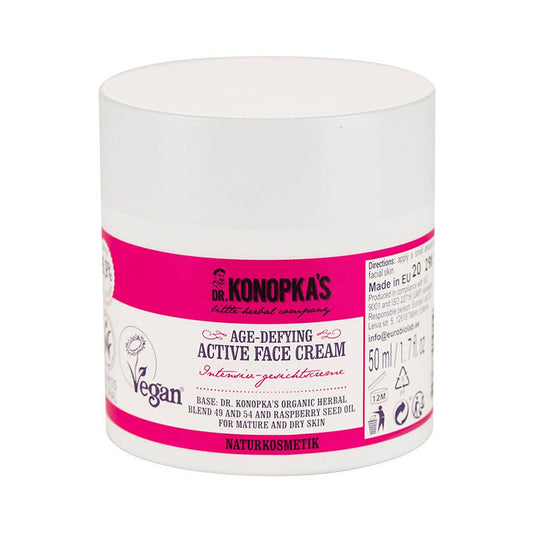 Crema viso attiva antirughe, 50 ml, Dr. Konopkas