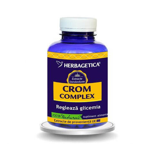 Crom Complex, 120 capsule Herbagetica