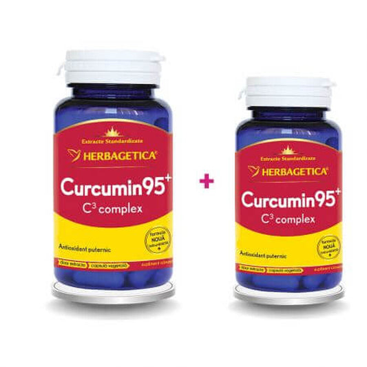 Curcumin95 C3 Complex, 60 + 10 capsule Herbagetica