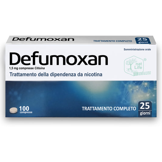 Defumoxan 1,5 mg, 100 Compresse, Aflofarm - Trattamento per dipendenza da nicotina