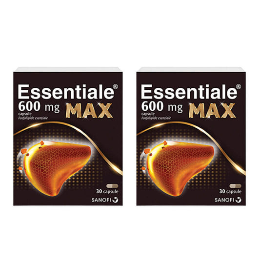Essentiale MAX 600 mg, 2 x 30 capsule, Sanofi