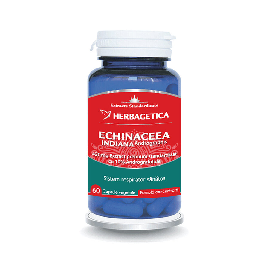 Echinacea Indiana, 60 capsule Herbagetica