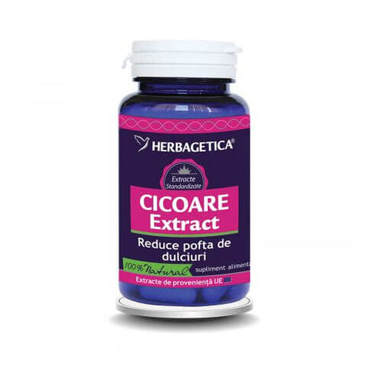 Estratto di cicoria, 60 capsule, Herbagetica