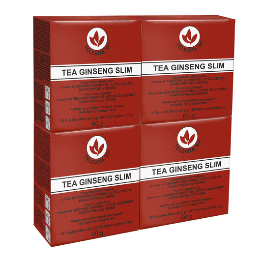 Te Ginseng Siberiano Slim, Televita, 120 bustine