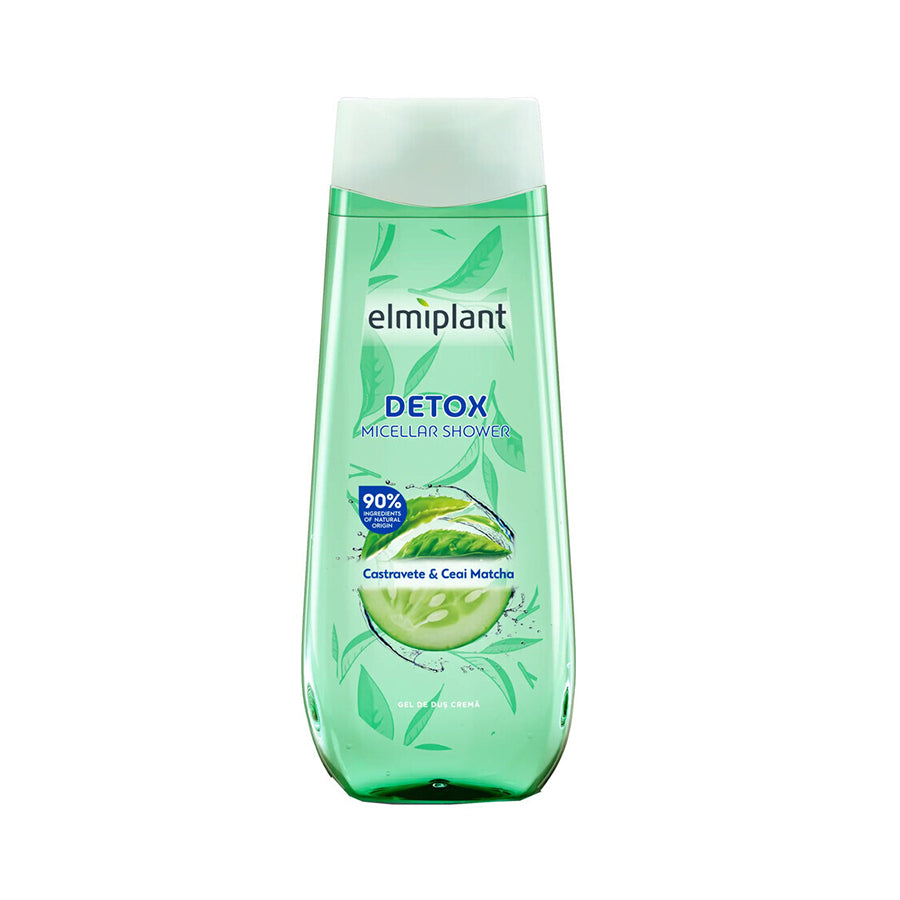 Gel doccia al cetriolo e tè Matcha Detox, 400 ml, Elmiplant