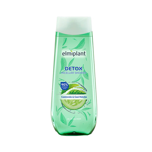 Gel doccia al cetriolo e tè Matcha Detox, 400 ml, Elmiplant