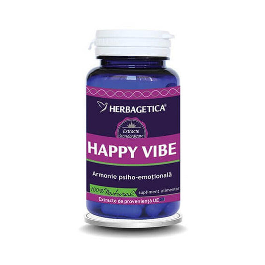 Happy Wibe, 60 capsule Herbagetica