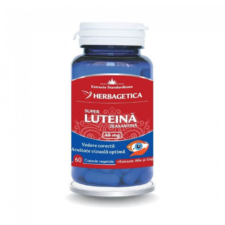 Super Luteina Zeaxantina x 60 cps, Herbagetica