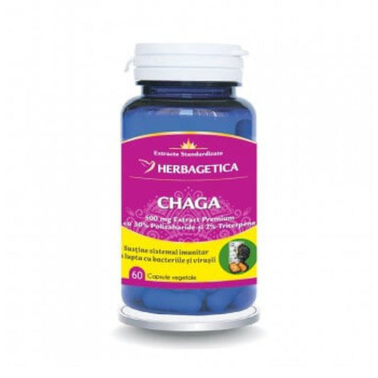 Chaga x 60cps, Herbagetica