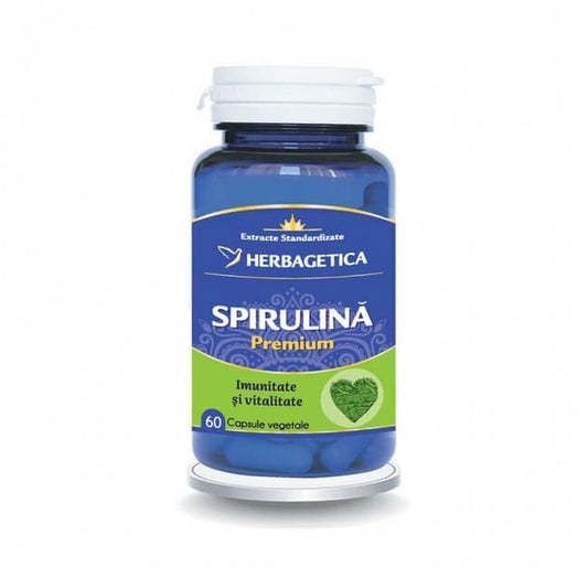 Spirulina x 60cps, Herbagetica