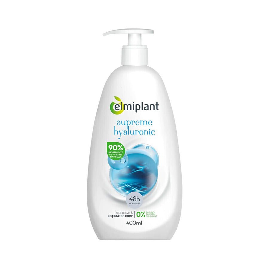 Lozione per il corpo Supreme Hyaluronic, 400 ml, Elmiplant