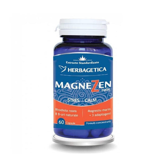 Magnezen Stress Calm, 60 capsule, Herbagetica