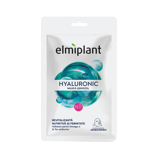 Maschera in tessuto Hyaluronic, 20 ml, Elmiplant