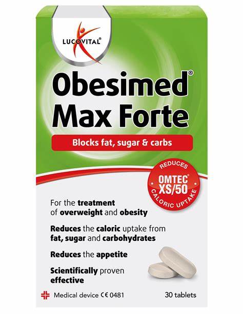 Obesimed Max Forte 30 compresse -- Efficacia Massima - Trattamento perdita e mantenimento peso corporeo
